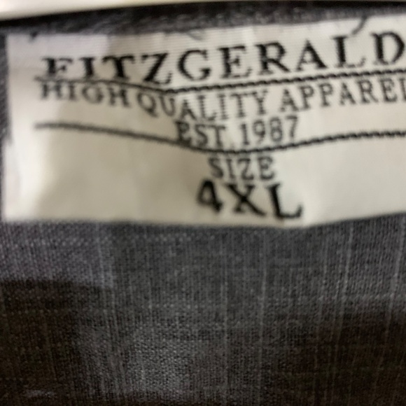 Fitzgerald Men’s Shirt 4XXXX - Picture 3 of 3